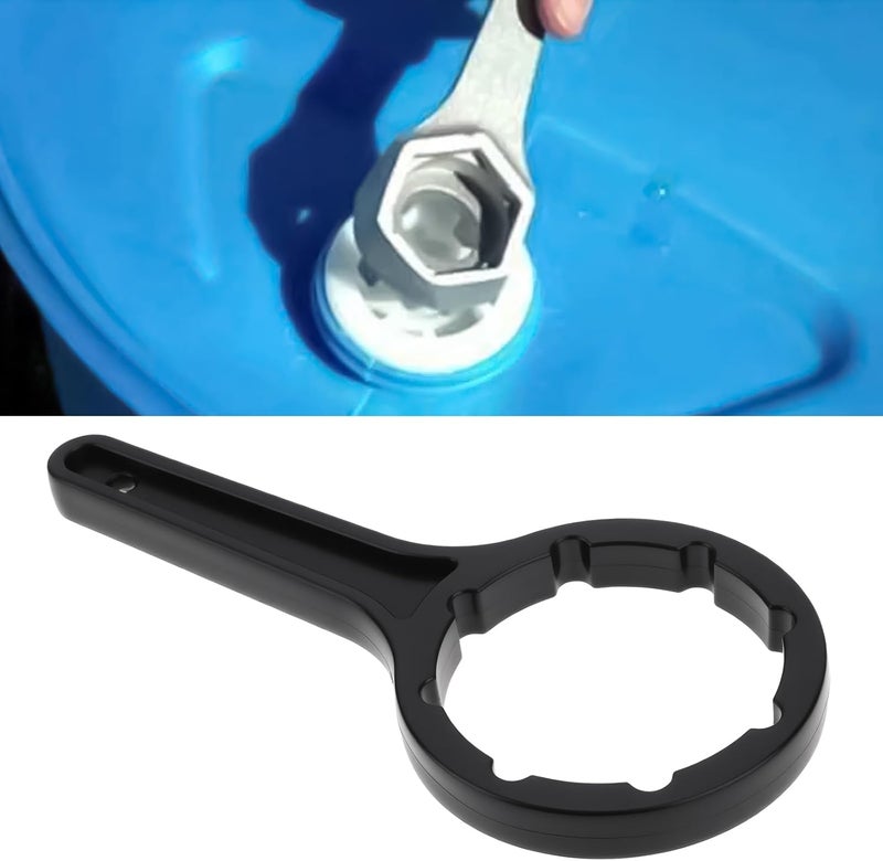 Briny River 2Pcs 73mm Plastic Cap Wrench Openers Suitable for 20-30L Oil Drums and Water Buckets - Image 2